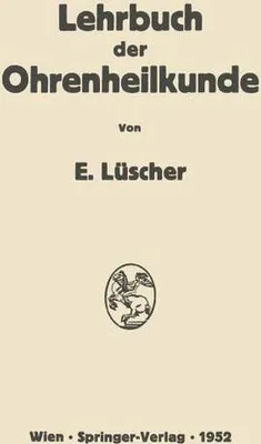 Obrázek produktu pro Lehrbuch der Ohrenheilkunde