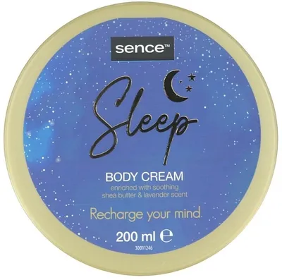 Produktbild von 2x 200 ml Sence Sleep Body Cream für Frauen – natürliche Körperpflege für trockene & empfindliche Haut - vegan & pflegend