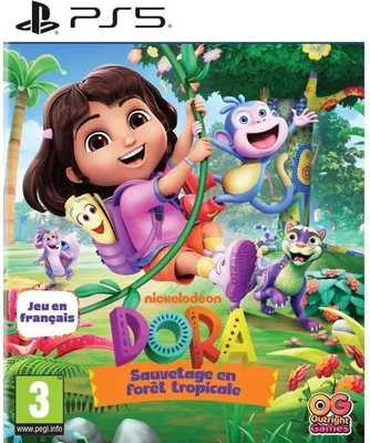 Produktbild von BANDAI NAMCO Entertainment Dora: Rainforest Rescue, PlayStation 5, Multiplayer-Modus, E (Jeder), Physische Medien