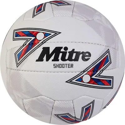 Produktbild von Mitre - "Shooter" Netzball RD3710 (5) (Weiß/Rot/Blau)