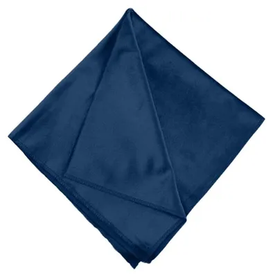 Produktbild von Velours-Servietten Dunkelblau 45x45 cm – elegante Tischservietten aus Velours, Set 10 Stück, weich & wiederverwendbar