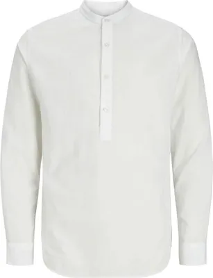 Obrázok produktu pre Jack & Jones Ebreeze Polovičná košeľa s dlhým rukávom Biela M Pánska Biela M