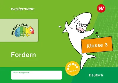 Produktbild von DIE BUNTE REIHE - Deutsch. Fordern Klasse 3