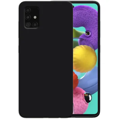 Image de Smartphonica Étui en silicone pour Samsung Galaxy A51
etui 4G avec intérieur souple - Noir