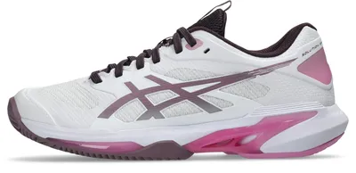 Productafbeelding van Asics SOLUTION SPEED FF 4 CLAY tennisschoenen | Voor buiten | Dames | WIT/DUSTIGE MAUVE | 41-5