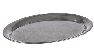 Produktbild von APS Serviertablett KAFFEEHAUS VINTAGE, oval, Edelstahl