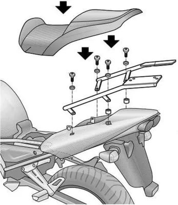Produktbild von SHAD Top Master Montagesatz - passend für Yamaha