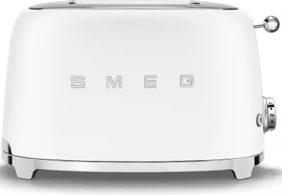 Produktbild von SMEG Toaster 2-Schlitz kompakt 50s Style TSF01WHMEU, Weiß, Matt