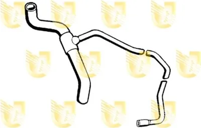Produktbild von UNIGOM Kühlerschlauch Wasserschlauch für FIAT BRAVO I (182) 8443