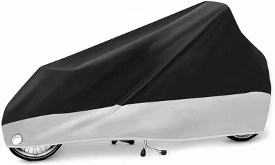 Obrázok produktu pre Plachta na bicykel 285 x 65 x 115 cm, 420D Oxford, vodotesná, pre nákladné bicykle