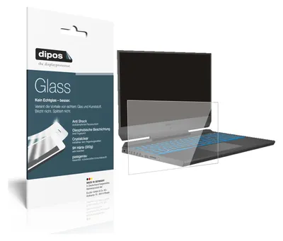 Produktbild von 2x Schutzfolie für Medion Erazer Deputy P10 - Anti-Shock 9H Folie dipos Glass Kunststoffglas