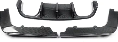 Produktbild von Diffuser Lipspoiler Voltrax für BMW E92 Coupé/E93 Cabrio M3 (2008-2013) – Heckstoßfänger Lipspoiler Diffusor – Carbon – Autozubehör