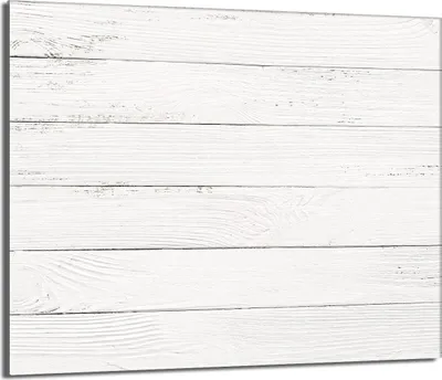 Obrázek produktu pro Krycí deska sporáku 60x52 kryt sklokeramické varné desky ochrana proti stříkající vodě skleněná deska deco prkénko na krájení, dřevo bílá