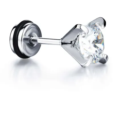Produktbild von Mono-Ohrring GioiaPura Silber   Kollektion Crystal - mann
