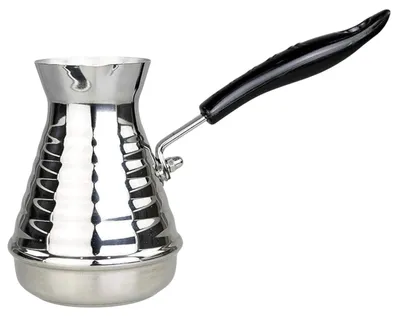 Produktbild von Türkischer Mokka-Kaffeekocher, Cezve/Dzezva, Edelstahl, 500 ml