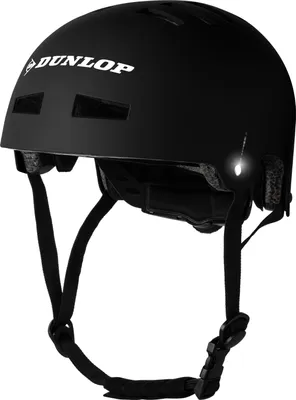 Produktbild von DUNLOP SPORTS Fahrradhelm Kinder Jugendliche Erwachsene - Test  - Leichter robuster Urban Allrounder Helm, 14 Fach belüftet, Schnellverschluss, Auto Kopfanpassung SCHWARZ Gr. S