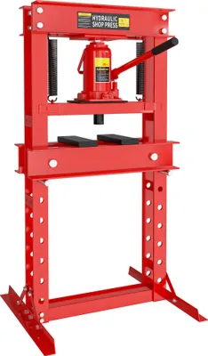 Produktbild von Prasa warsztatowa Wiltec 30T, 500 mm, prasa hydrauliczna wykonana ze stali, prasa ramowa, prasa łożyskowa do prasowania, tłoczenia, formowania