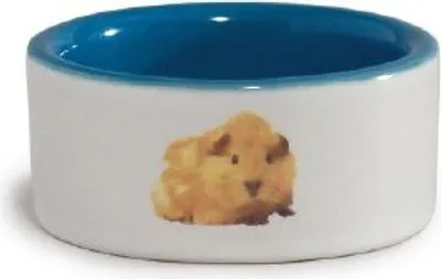 Produktbild von Beeztees - Hamsternapf - Keramik - blau - Durchm. 7,5 cm
