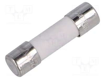 Immagine prodotto di Fusibile: 5 x fusibile a fusione, 250 VAC, 3,15 A, ad azione rapida, ceramico, cilindrico, UBM, 3,15 A, 250 V