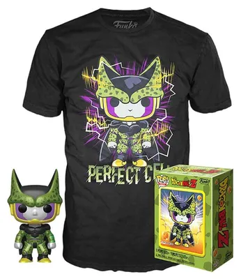 Image de Figurka Funko Pop! Dragon Ball Z - Perfect Cell z koszulką premium