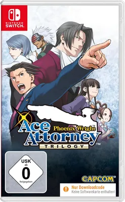 Produktbild von Phoenix Wright Ace Attorney Trilogy SWITCH CIAB