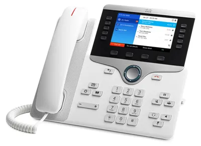 Immagine prodotto di Cisco 8851 Telefono VoIP Nero - Schermo 5", Bluetooth, 2 Porte Ethernet, PoE