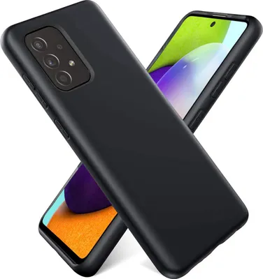 Produktbild von Hülle für Samsung Galaxy A33 5G Handy Schutz Cover Silikon Gel Case Handyhülle Tasche, schwarz