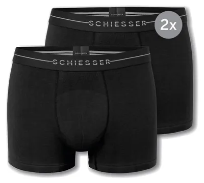 Produktbild von Schiesser Herren 2 Pack Shorts Unterwäsche Multipack - Baumwolle Flex