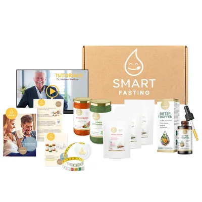 Produktbild von Smart Fasting® Detox ONE 1-Tages-Box Fastenpaket mit Suppen & Tee