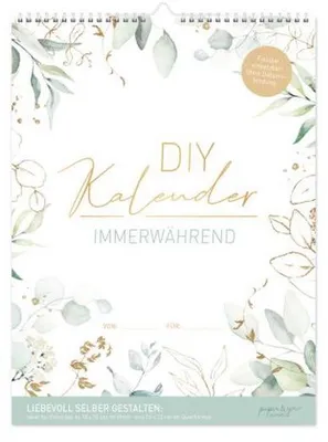Produktbild von Bastelkalender Immerwährend A4+
