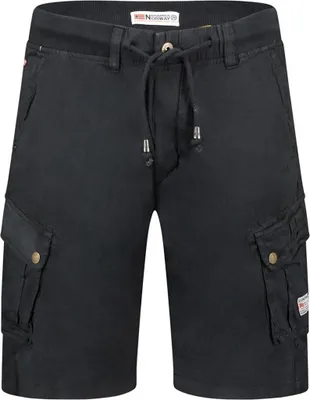 Produktbild von Geographical Norway Herren Shorts Schwarz SY1621H/GN-Black Grösse XL