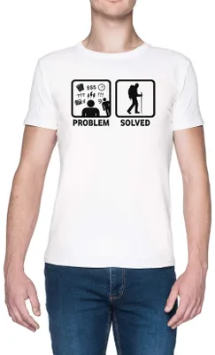 Produktbild von Herren T-Shirt in Weiß, höchste Qualität, Größe XXL