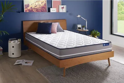 Image de Actiflex pur matelas 130x190cm, ressorts ensachés, degré de fermeté 4, hauteur :20 cm, 3 zones de confort
