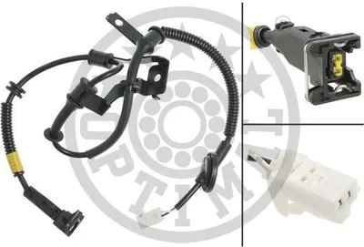 Produktbild von OPTIMAL ABS Sensor Raddrehzahl Hinten Rechts für KIA RIO II (JB) 06-S837