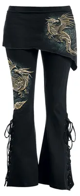 Produktbild von Spiral Direct - "Celtic Dragon" Leggings für Damen RO16043 (S) (Schwarz)