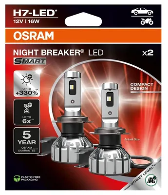 Produktbild von OSRAM Hauptlampe "Night Breaker LED" H7, LED, 12 V, Soc