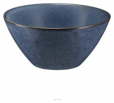 Image de Villa Italia Bol Obsydian Porcelaine Noir 16 cm