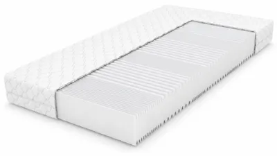 Produktbild von Crownmiller Basic Premium 80x200 cm extra fest, Komfortschaummatratze, 15 cm hoch, abnehmbarer Bezug, 60 Grad waschbar