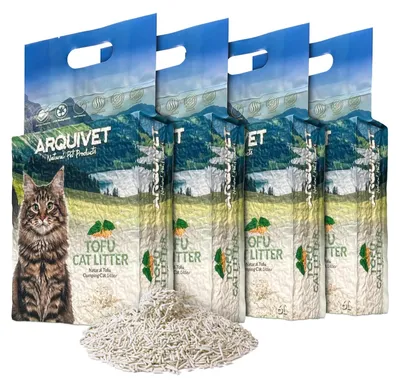 Image de Tofu - Litière pour chats originale - 6L - ARQUIVET