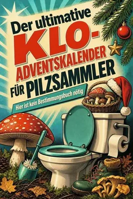 Produktbild von Der ultimative Klo-Adventskalender für Pilzsammler