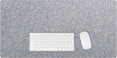 Produktbild von Punktemosaik – Schreibtischunterlage – Rutschfeste Tischunterlage – Schreibtischmatte für Büro & Zuhause – Schreibunterlage – Mauspad – Tischmatte – 90 x 45 cm
