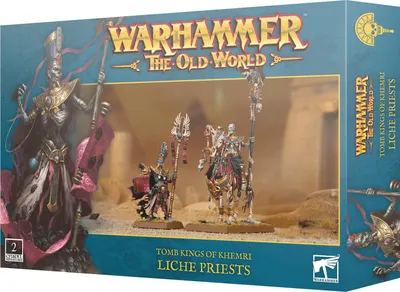 Immagine prodotto di Warhammer Il Vecchio Mondo - Tomb Kings of Khemri - Sacerdoti Liche (2 figurine)