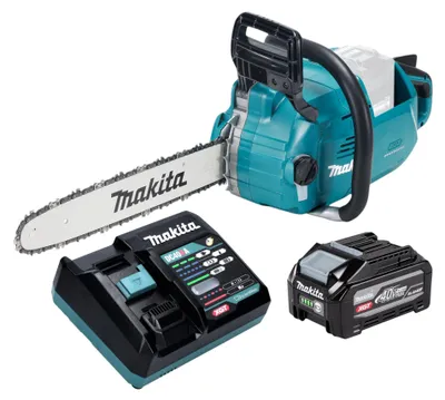 Productafbeelding van Makita UC 016 GU101 accukettingzaag 40 V max. 40 cm borstelloos + 1x accu 4,0 Ah + oplader