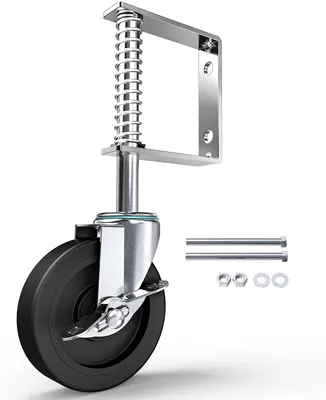 Produktbild von Torrolle 100 mm, 100 kg belastbar, 360° Federung, für Tore