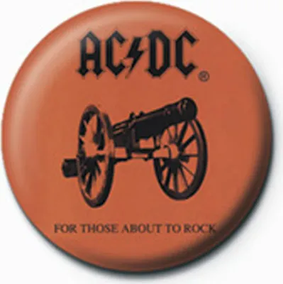 Image de AC/DC - Badge à bouton - About To Rock