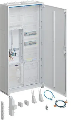 Produktbild von Hager Komplettschrank univ.Z ZB323T15W31 1100mm 1ZP 2feld 3Punkt APZ VT5rh ÜSSESA
