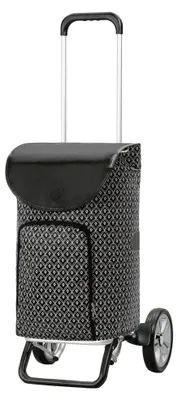 Zdjęcie produktu dla Koszyk zakupowy Andersen Shopper Alu Star, wózek zakupowy Famke, wysokość 59 cm