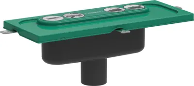 Immagine prodotto di hansgrohe uBox universal corps de base caniveau de douche corps davaloir pour installation verticale, 01002180, 01002180