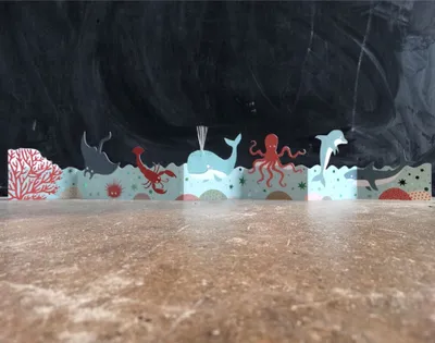 Produktbild von Kinder Tischgirlande "Unterwasser"