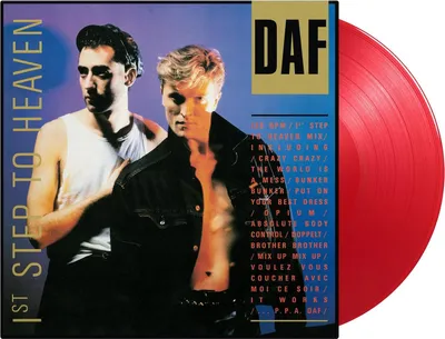 Produktbild von D.A.F.: 1st Step To Heaven (180g) (Limited Numbered Edition) (Translucent Red Vinyl)